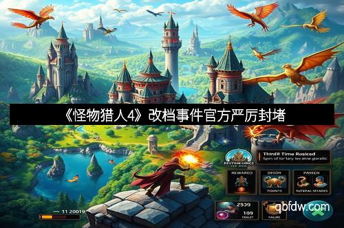 《怪物猎人4》改档事件官方严厉封堵